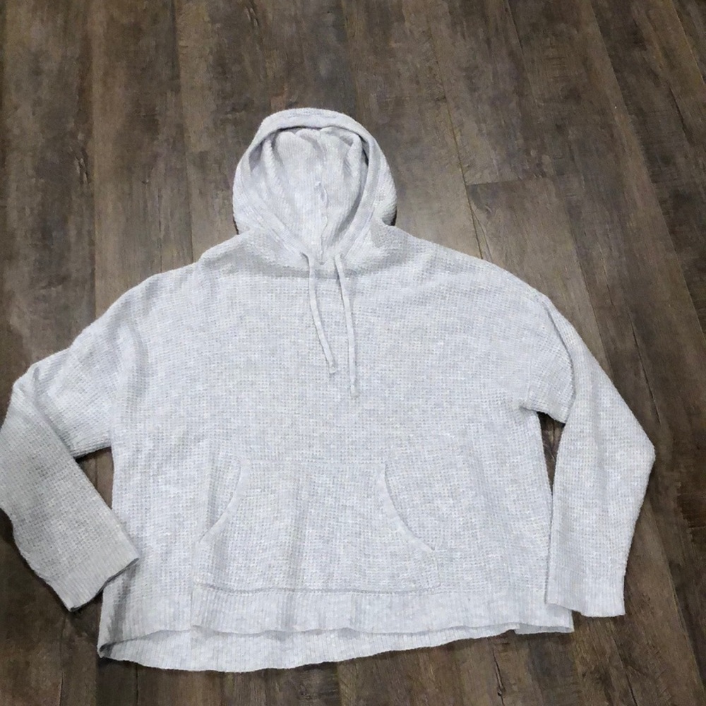Aerie waffle knit soft hoodie